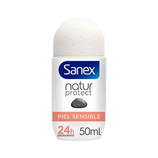 Desodorante Roll-On Sanex Natur Protect Piel Sensible 24H Con Piedra De Alumbre 50Ml (8718951463981)