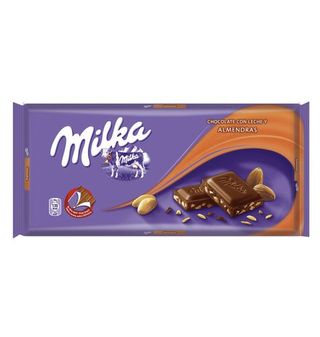 Chocolate Milka Almendras 125 G