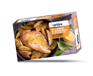 Petto di pollo ai limoni di Sicilia 250G Artica