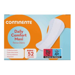 Pensos Diários Comfort Maxi Continente (emb. 52 un)