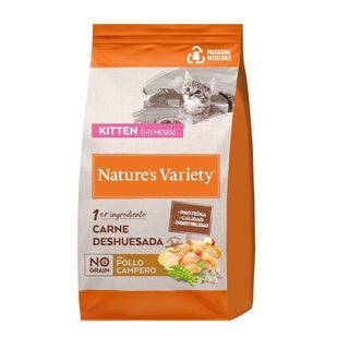 Nature's Variety Pienso Kitten No Grain Free Pollo para Gatitos (3 Kg) 8410650597768