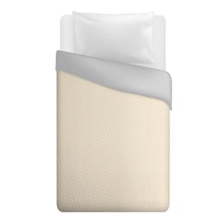 Trapuntino microfibra singolo - double face beige grigio