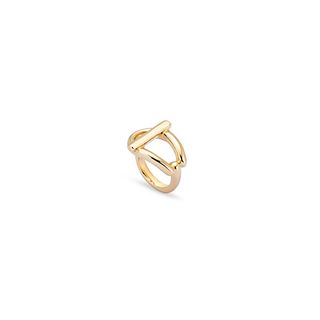Anillo Bañado En Oro 18K Oro 12