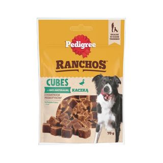 Pedigree Ranchos Cubes Przysmaki z kaczką 70 g