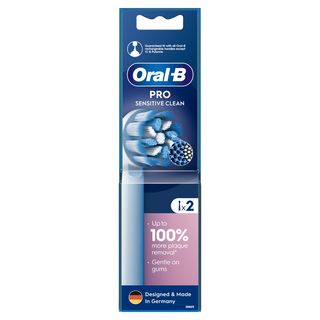 Oral-B EB60-2 Sensitive Końcówki do szczoteczki elektrycznej, 2 szt.