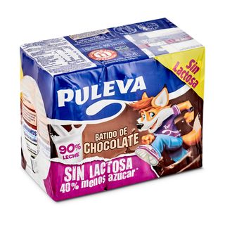 Batido De Chocolate Sin Lactosa Puleva 6 X 200 Ml
