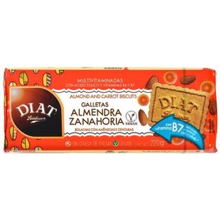 Galletas Diat Con Almendra Y Zanahoria 220 G
