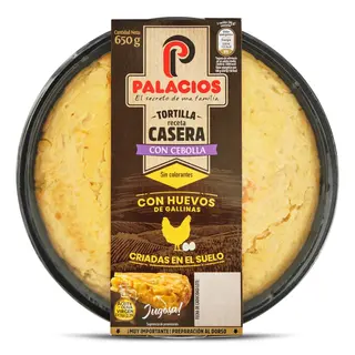 Tortilla De Patatas Con Cebolla Palacios 650 G