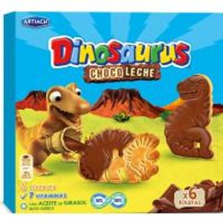 Galletas Dinos Chocolate Con Leche Artiach, Caja 255 Gr. (25597576)