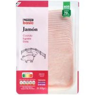 Jamón Cocido Eroski Basic Bandeja 300 G (24928160)