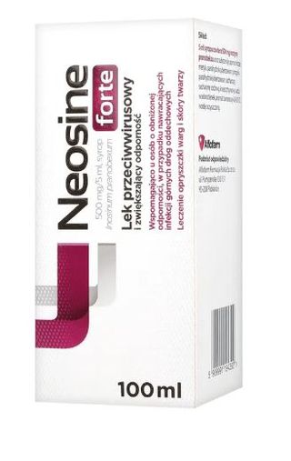 Neosine Forte 500 mg/5 ml 1 but. x 100 ml