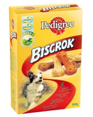 Snack cães Pedigree Biscrok 500 g