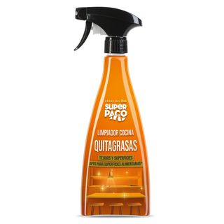 Limpiador De Cocina Quitagrasas Super Paco De Dia Spray 600 Ml