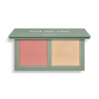 FEEL THE VIBE 01 SYMPHONY Palette viso dalla texture ibrida con blush ed illuminante