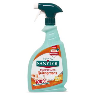 Desinfectante Quitagrasas Sanytol 750 Ml