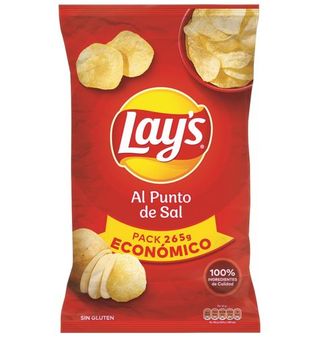 Patatas Lay'S Al Punto De Sal 265 G