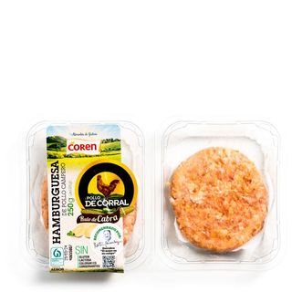 COREN Hamburguesa De Pollo Con Queso De Cabra 2X125 G