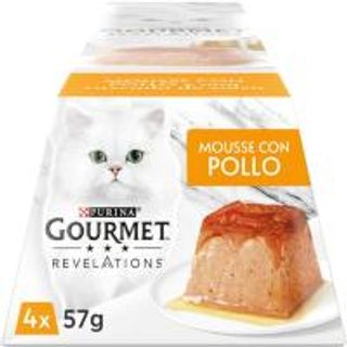 Alimento De Pollo Para Gato Gourmet Revelations, Pack 4X57 G (24113607)