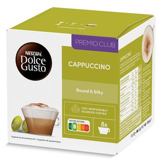 Café En Cápsulas Cappuccino Nescafé Dolce Gusto Caja 16 Unidades