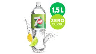 7UP Zero Cukru - Napój gaz. cytrynowo- limonkowym - 1,5 l