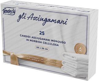 TENDERLY ASCIUGAMANI MONOUSO 58X38 25 PEZZI   FOR3025