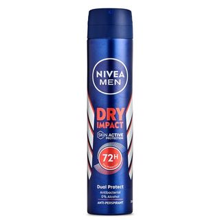 Desodorante Dry Impact Men Nivea Spray 200 Ml.
