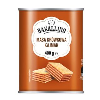 Bakallino Masa krówkowa kajmak, 400 g