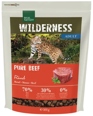Real Nature Wilderness Adult Pure Wołowina 300g