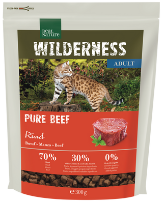 Real Nature Wilderness Adult Pure Wołowina 300g
