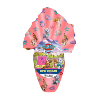 Patrulha Pata Rosa Ovo de Chocolate 150g