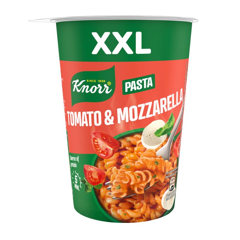 Knorr Big Pasta Pot de Tomate e Mozarela 93g
