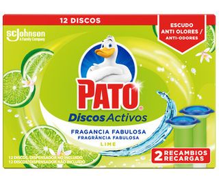 Recambio Discos Wc Activos Aroma Lima Pato 2 Uds.X 36 Ml.