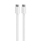 Cable De Carga Puro Fabk4 2.0 60W Usb-C 1.5M Blanco (8018417464256)