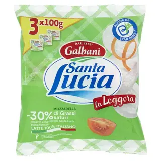 Mozzarella Gr100X3 Light Santa Lucia