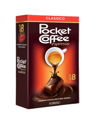 Ferrero pocket coffe 18 ud.