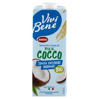 Selex Vivi Bene Bevanda A Base Di Riso E Cocco Biologica 1 L - 509147