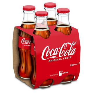 Coca-Cola Original Taste Vetro 4 X 200 Ml