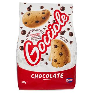 Pavesi Gocciole Chocolate Biscotti con Gocce di Cioccolato 500g - 8013355999143