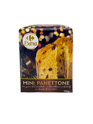 Carrefour Extra Mini panettone with chocolate pieces 100 g
