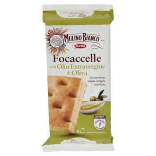 Mulino Bianco Focaccelle All'Olio Extra Vergine Di Oliva Merenda Salata 198G - 749186