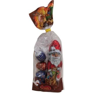Figuritas Papa Noel Y Bolas Map, Bolsa 100 G