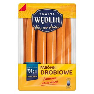 Kraina Wędlin Parówki drobiowe 700 g