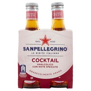 Sanpellegrino Bibite Gassate, Cocktail 20 Cl X 4 (Vetro) - 128787