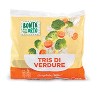 Tris di verdure
