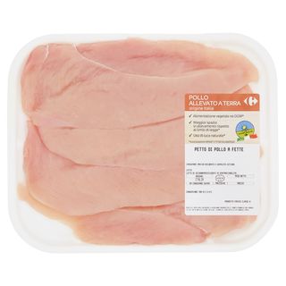 Carrefour Filiera Qualità Petto Di Pollo A Fette Kg 0.35
