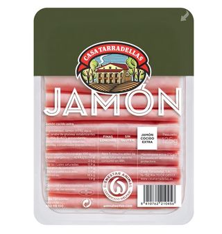Jamón Cocido Tarradellas Finas Lonchas 125 G