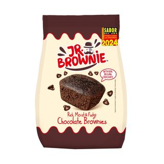 JR BROWNIE Brownies Chocolate Bolsa, 200G