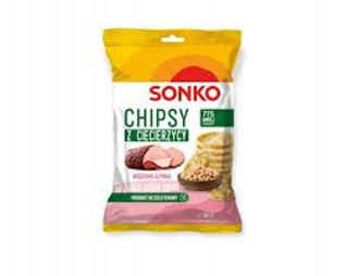 Sonko Chipsy z ciecierzycy wędzona szynka 60 g