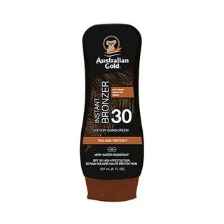 Loción Bronceadora Bronzer Spf 30 237Ml. Australian Gold (54402720974)