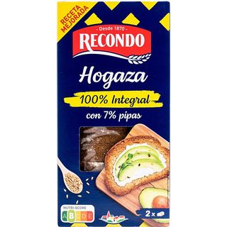 RECONDO Hogaza De Pan Integral 240 G